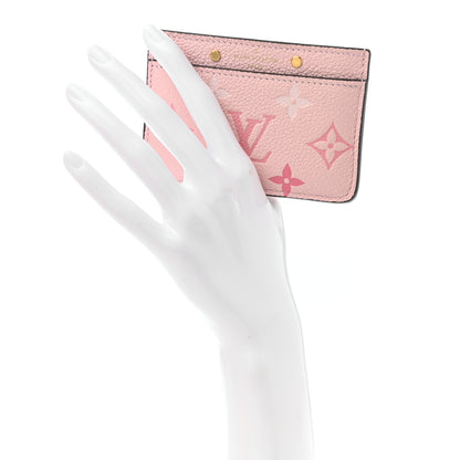 Louis Vuitton Empreinte Monogram Giant By The Pool Card Holder Bouton De Rose 2 of 8