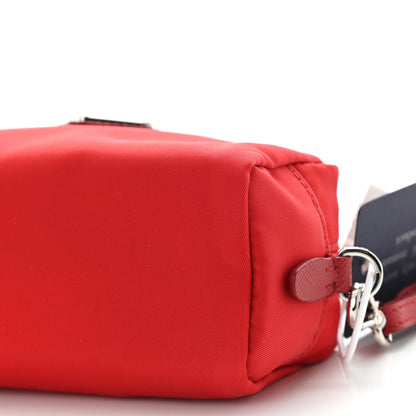 Prada Tessuto Nylon Saffiano Wristlet Rosso 9 of 9