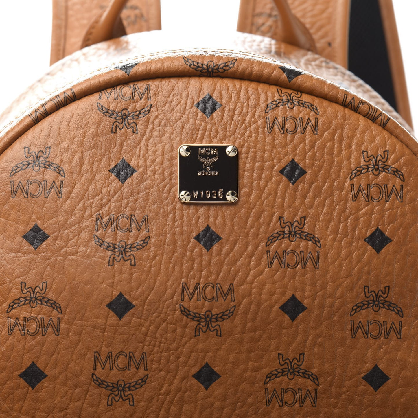 Visetos Medium Stark Backpack Cognac