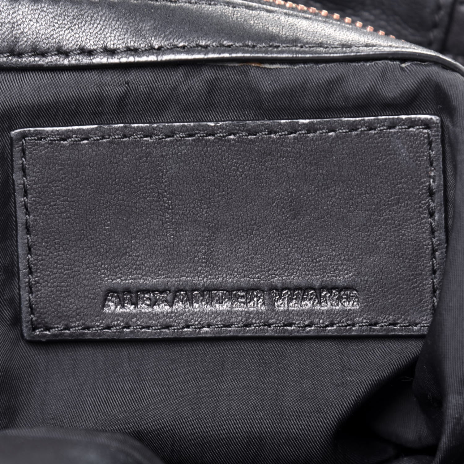 Alexander Wang Lambskin Mini Marti Backpack Washed Black Rose Gold Hardware 7 of 25