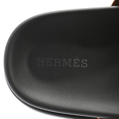 Hermes Calfskin Womens Chypre Sandals 36 Naturel 7 of 9
