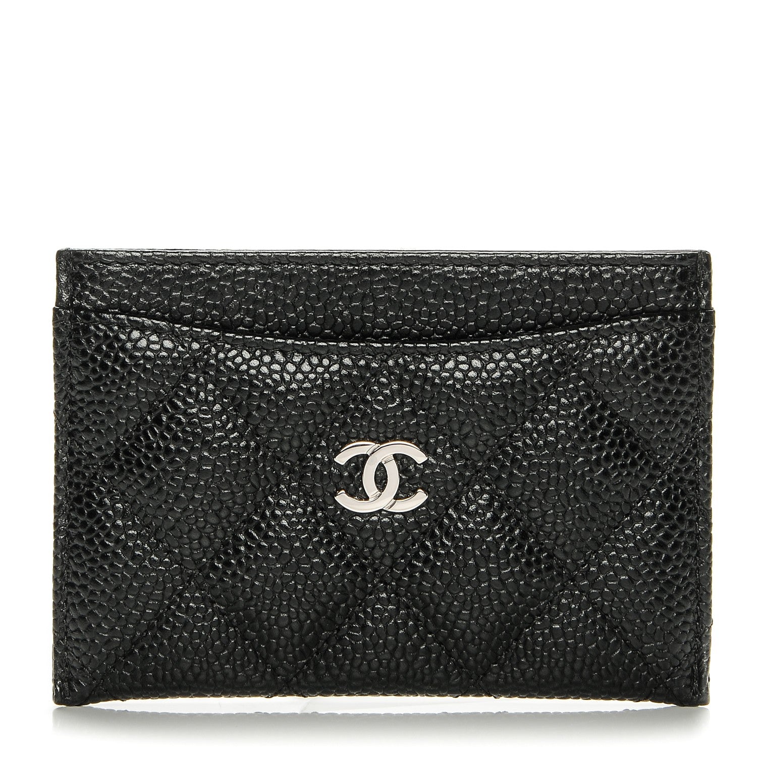 Chanel Caviar Quilted Card Holder Black 1 of 7