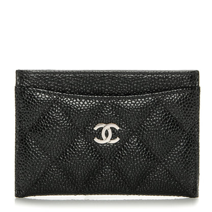 Chanel Caviar Quilted Card Holder Black 1 of 7