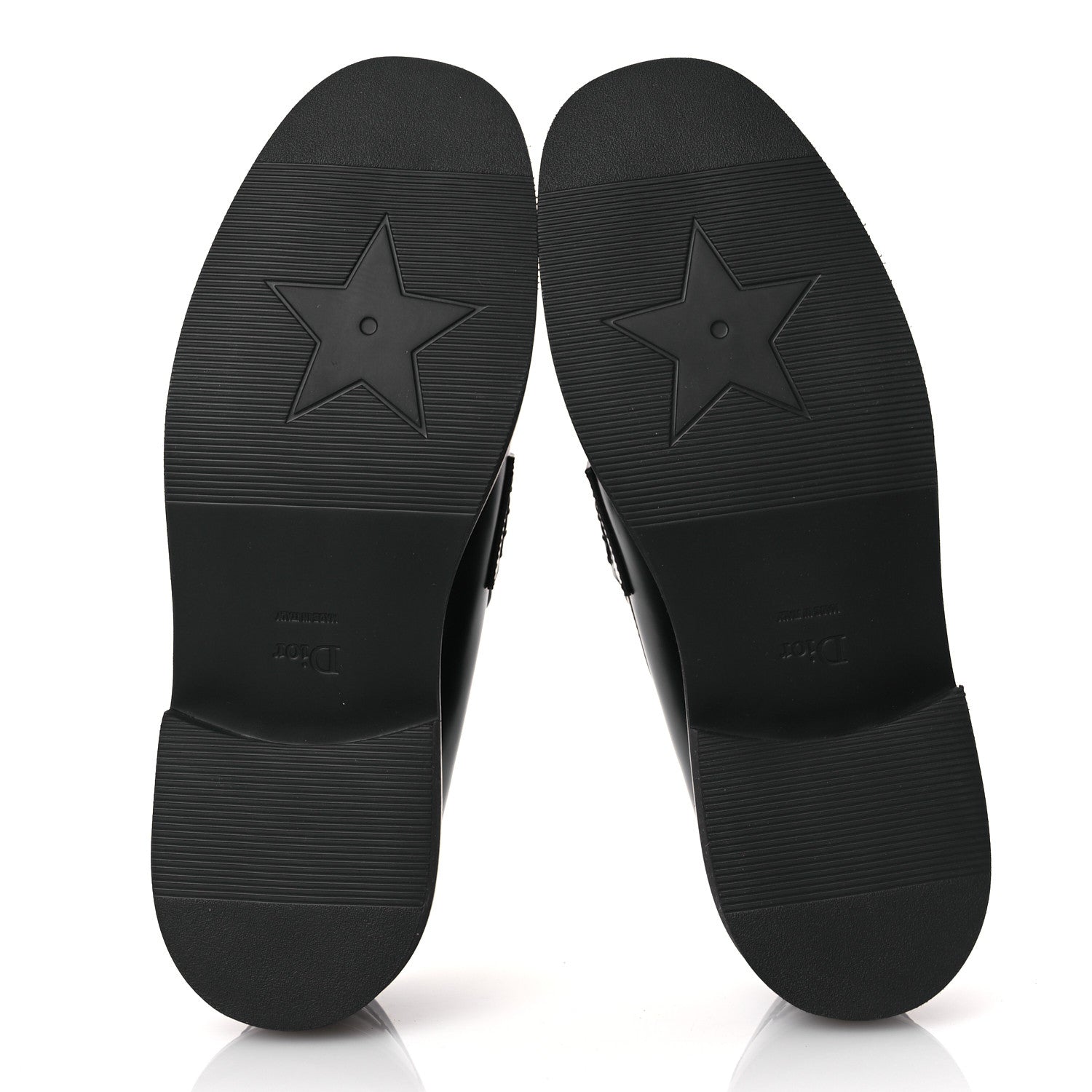 Christian Dior Brushed Calfskin Boy Loafers 40 Black 7 of 12