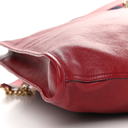 Gucci Calfskin Large Rajah Chain Tote Romantic Cherry 9 of 10