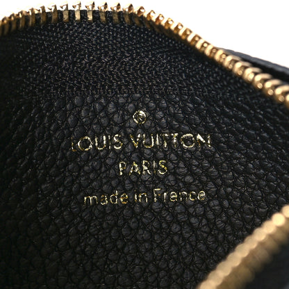 Louis Vuitton Empreinte Monogram Giant Key Pouch Black Beige 6 of 7