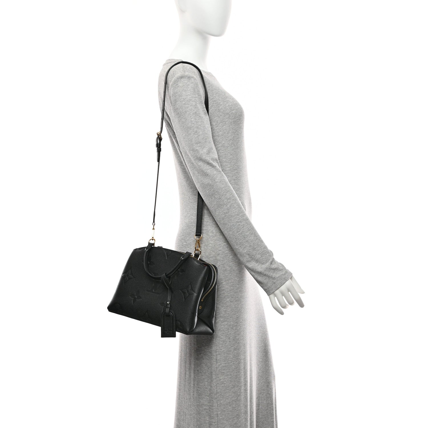 Louis Vuitton Empreinte Monogram Giant Petit Palais Black 2 of 9