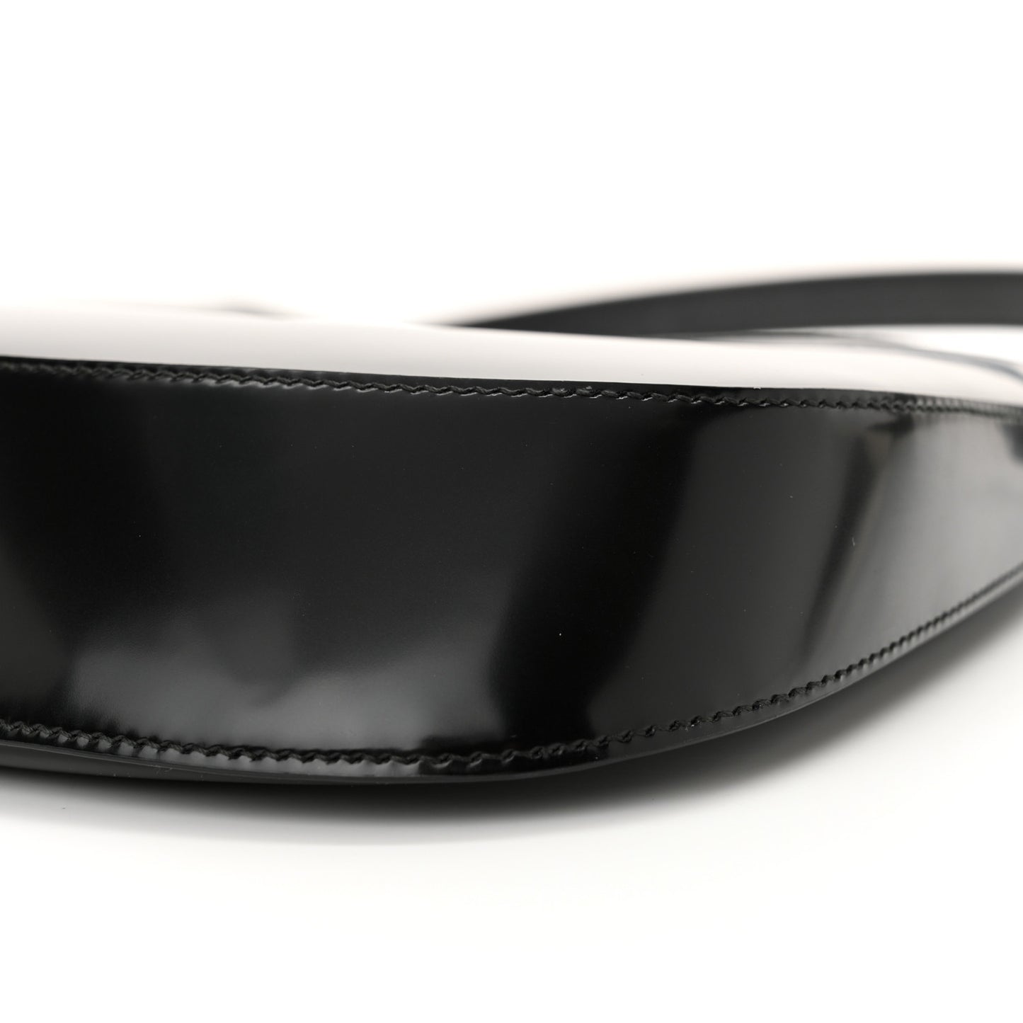 Spazzolato Cleo Shoulder Bag Black