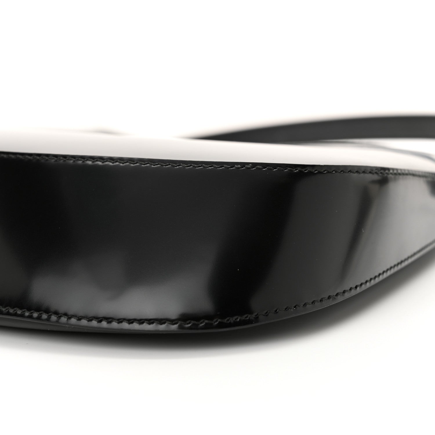 Prada Spazzolato Cleo Shoulder Bag Black 10 of 13