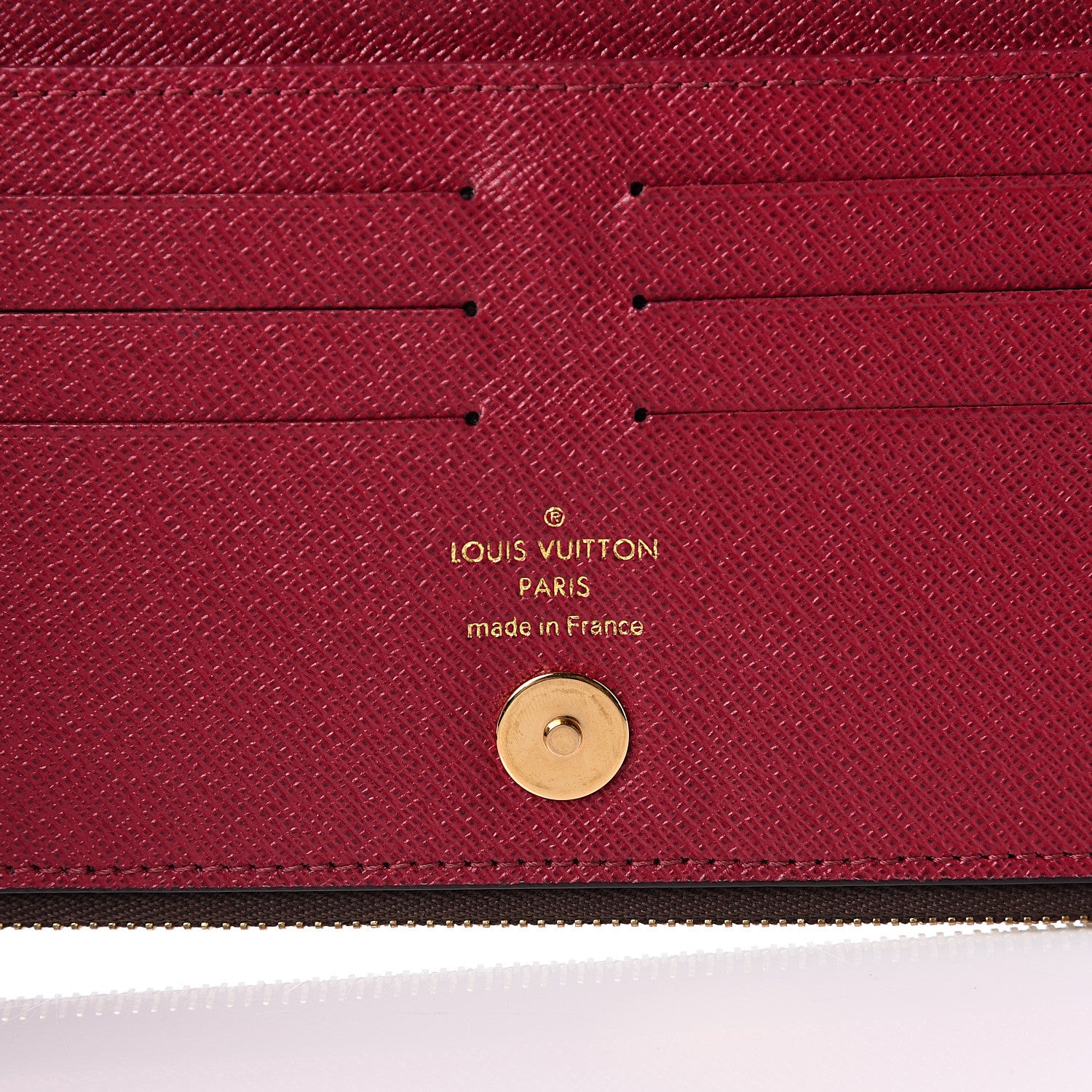 Louis Vuitton Monogram Adele Wallet Fuchsia 5 of 9