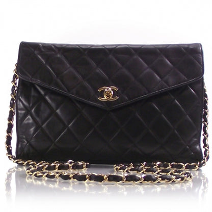 Chanel Leather Quilted Flap 1 of 11