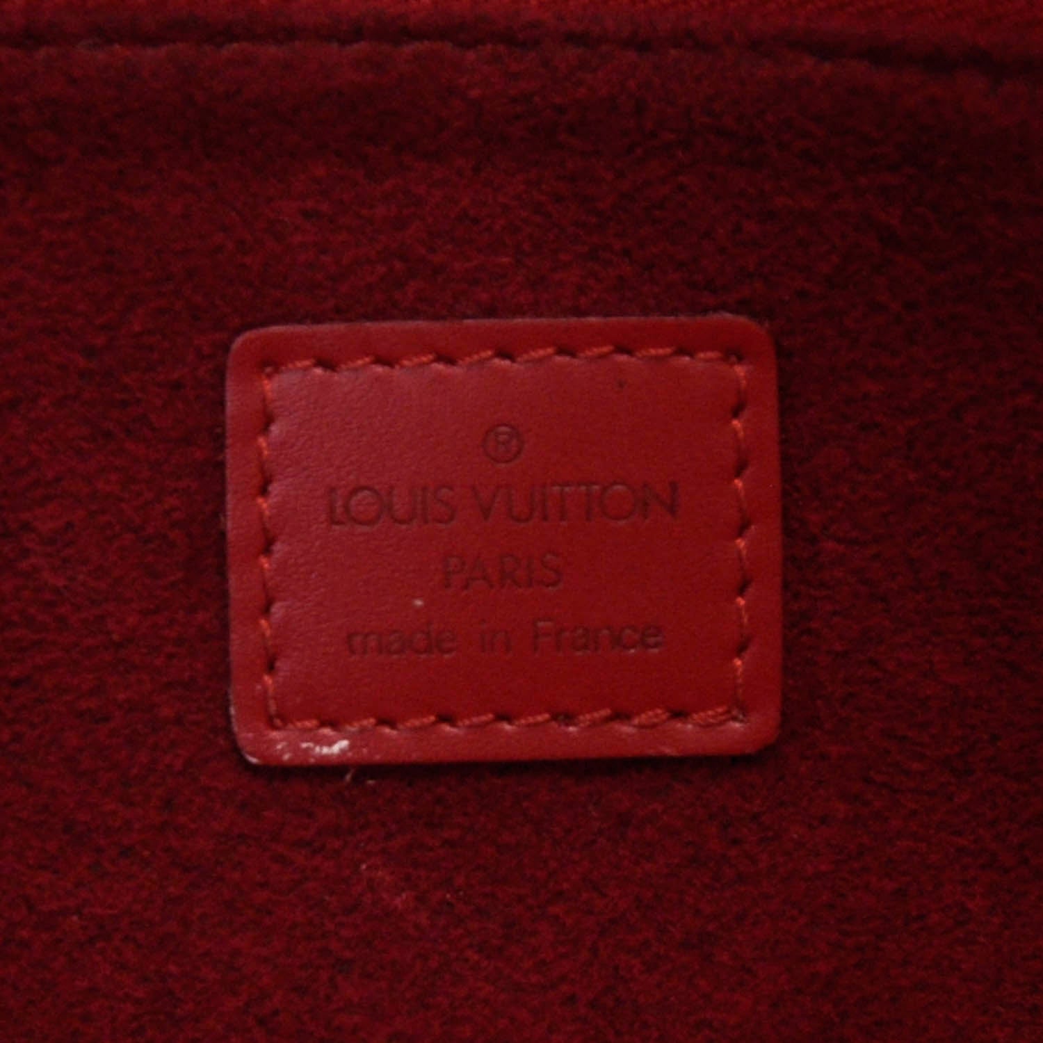 Louis Vuitton Epi Solferino 45 Rouge 7 of 7