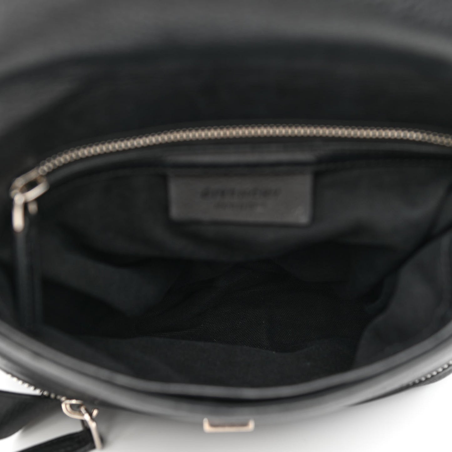 Pebbled Calfskin Small Pandora Pure Flap Bag Black