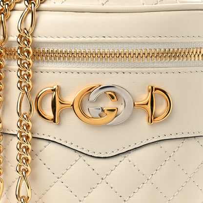 Gucci Calfskin Trapuntata Zumi Belt Bag Off White 8 of 11