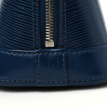 Louis Vuitton Epi Alma BB Indigo 8 of 8
