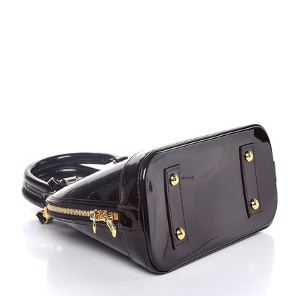 Louis Vuitton Vernis Alma BB Amarante 4 of 7