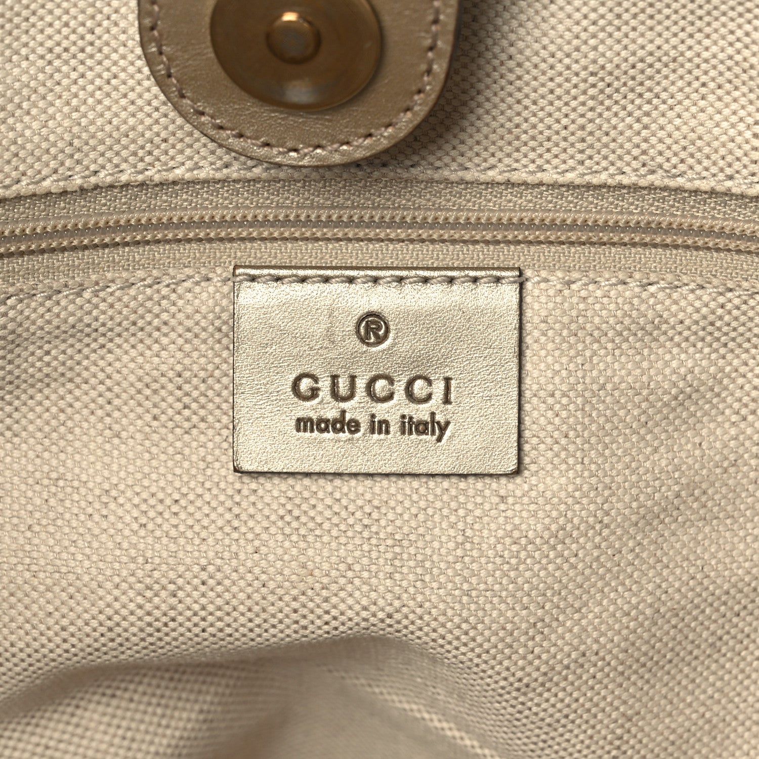 Gucci Monogram Medium Sukey Tote Champagne 6 of 11