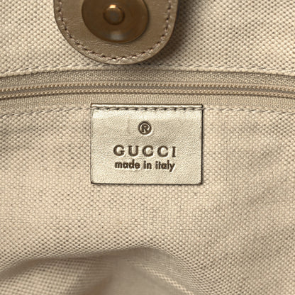 Gucci Monogram Medium Sukey Tote Champagne 6 of 11