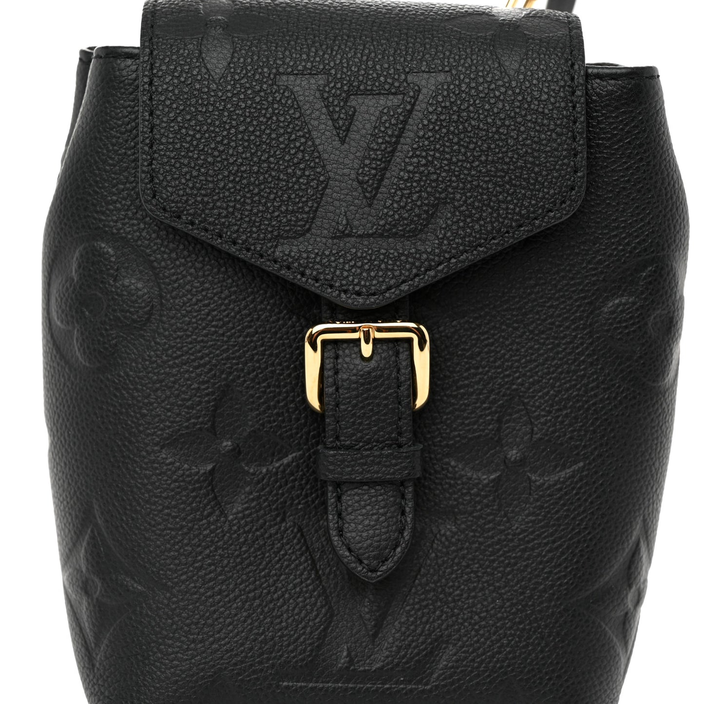 Empreinte Monogram Giant Tiny Backpack Black