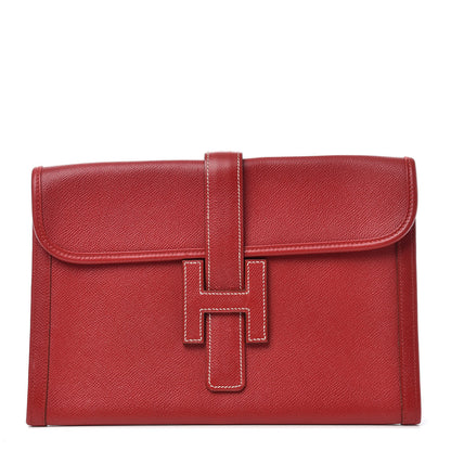 Hermes Epsom Jige PM Rouge Casaque 1 of 6