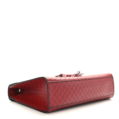 Gucci Microguccissima Medium Emily Chain Shoulder Bag Red 4 of 9