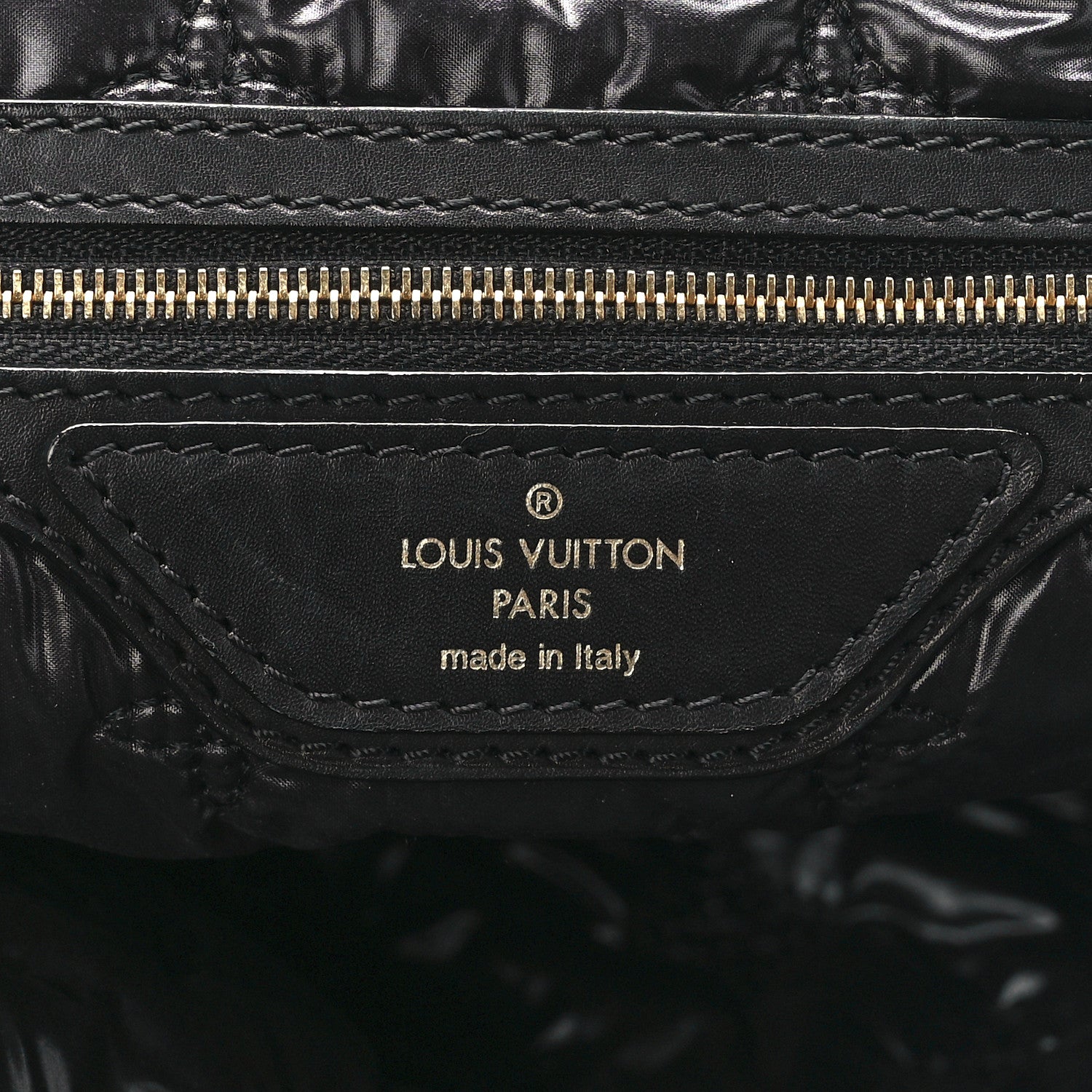 Louis Vuitton Monogram Nylon Desire Lockit Vertical MM Black 6 of 11