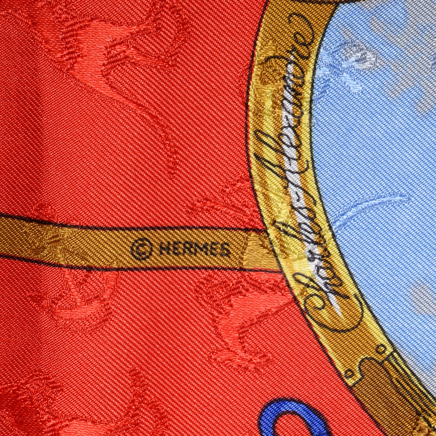 Hermes Silk Le Geographe Scarf 90 5 of 6