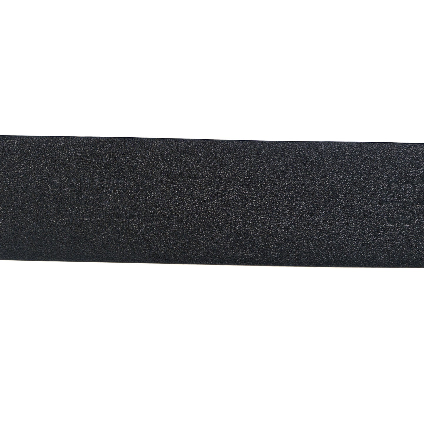 Calfskin CC Belt 90 36 Black