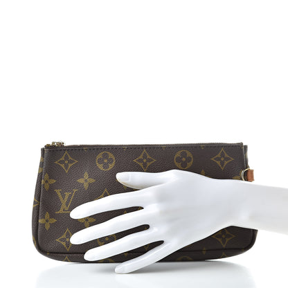 Louis Vuitton Monogram Sac Shopping Tote Pochette Accessories 2 of 8