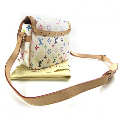 Louis Vuitton Monogram Multicolor Sologne White 3 of 9