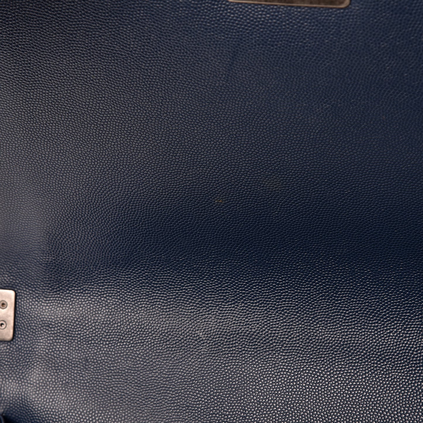 Caviar Quilted New Medium Boy Flap Dark Navy Blue