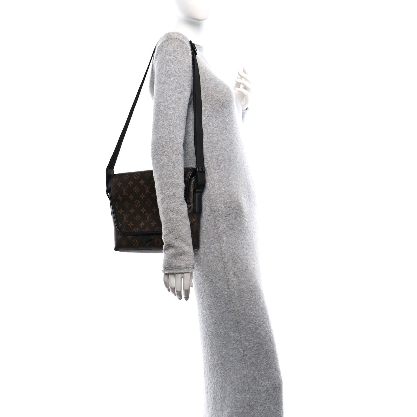 Monogram Macassar Magnetic Messenger