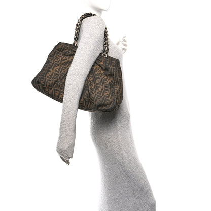 Fendi Zucca Mia Tote Tobacco 2 of 10