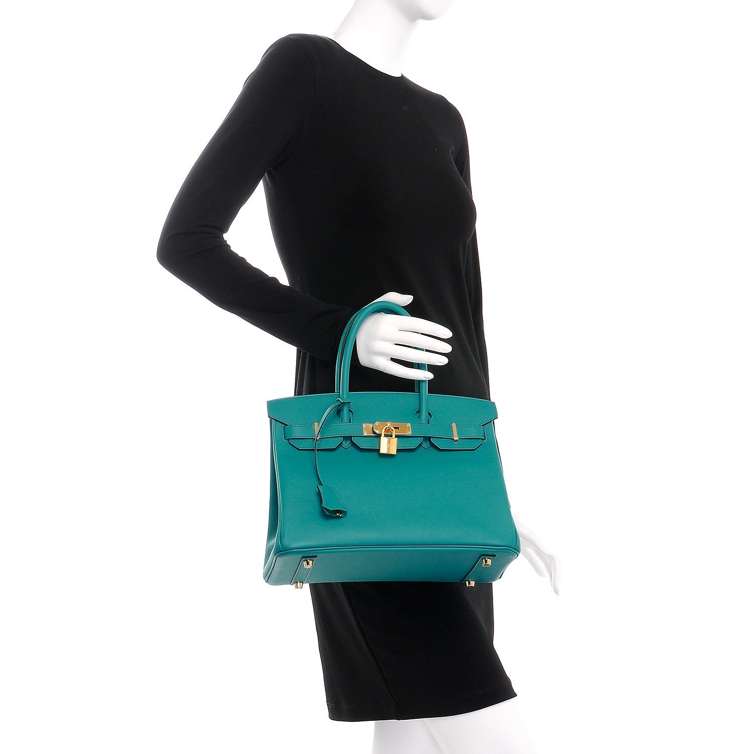 Hermes Epsom Birkin 30 Bleu Paon 2 of 25