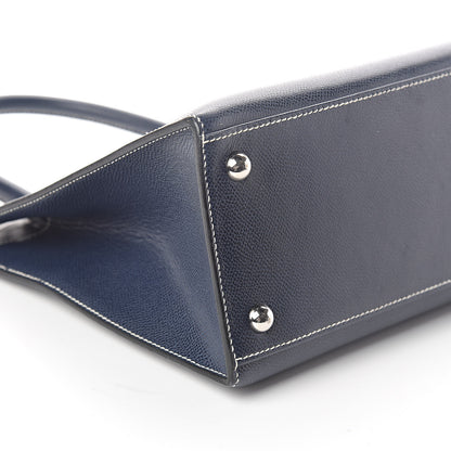 Hermes Courchevel Dalvy 30 Bleu Marine 9 of 10