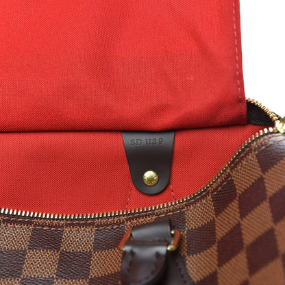 Louis Vuitton Damier Ebene Speedy Bandouliere 30 6 of 11