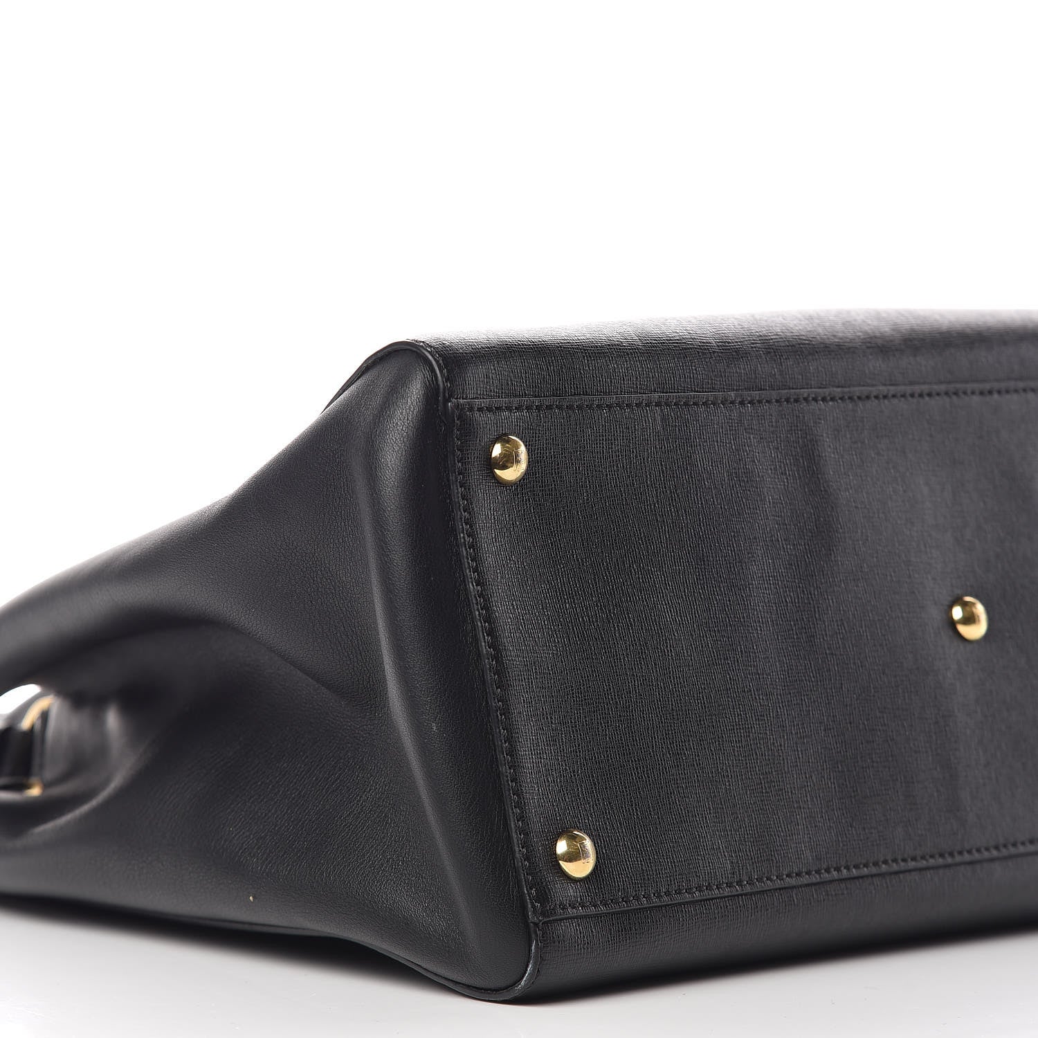 Fendi Vitello Elite Regular 2Jours Tote Black 9 of 10