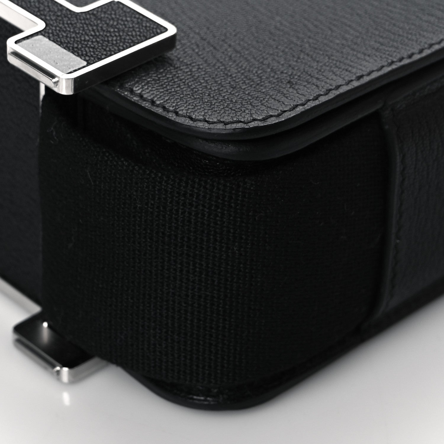 Hermes Chevre Mysore Geta Black 9 of 9