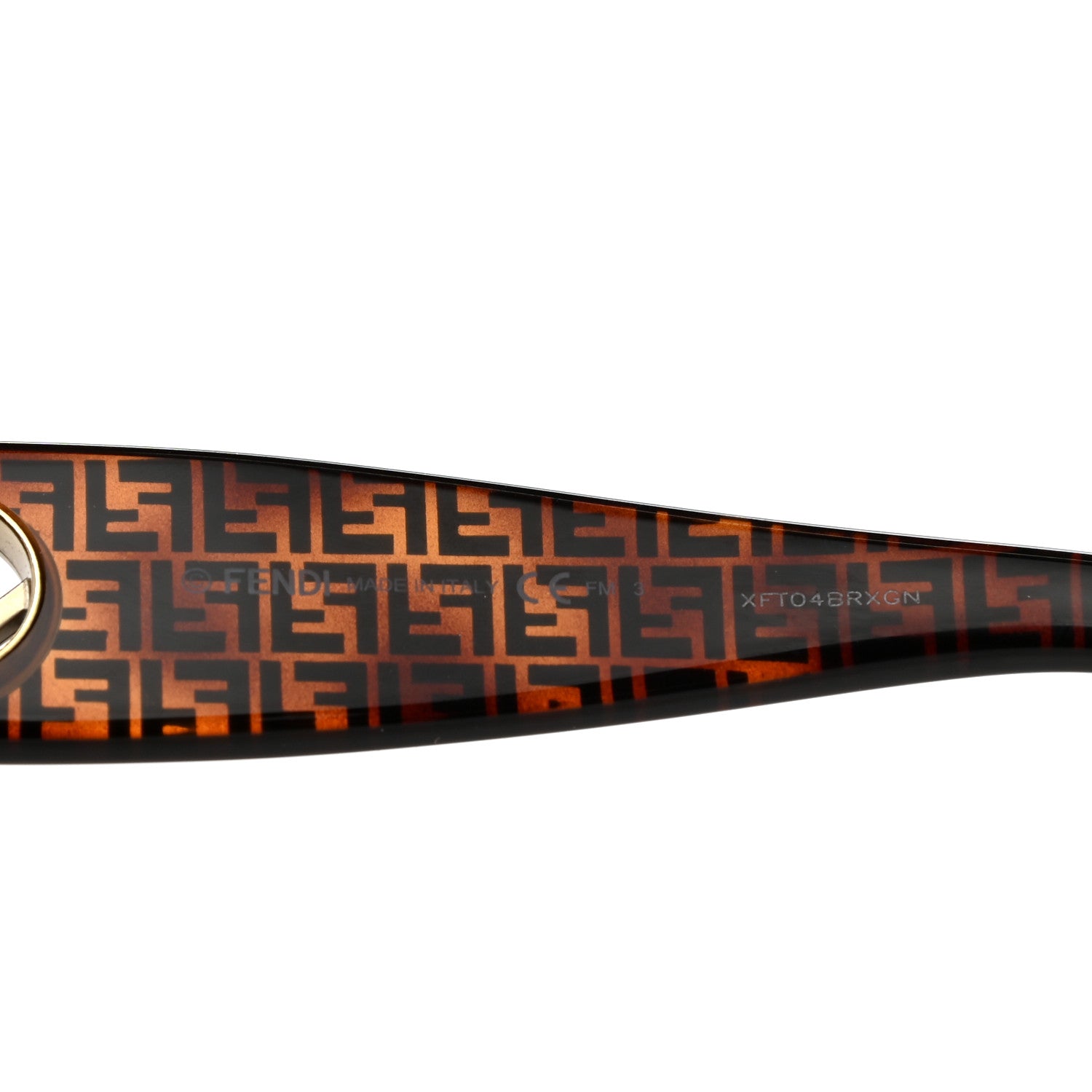 Fendi Acetate F is Fendi FF Cat Eye Sunglasses FF 0360/G/S Havana 6 of 6