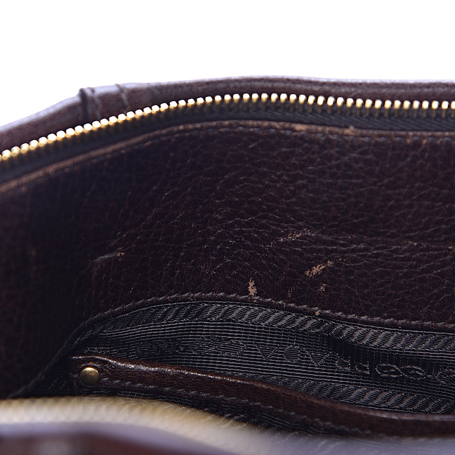 Prada Deerskin Duffel Bag Bruciato 10 of 21