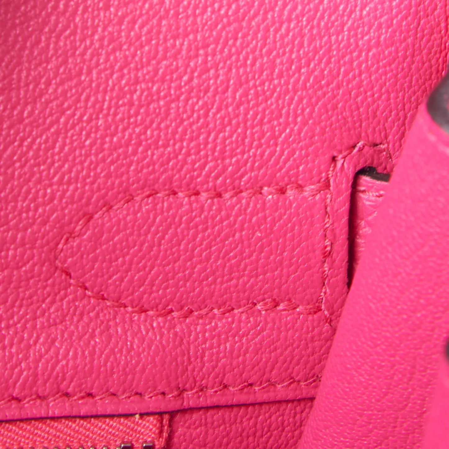 Taurillon Clemence Birkin 30 Rose Shocking