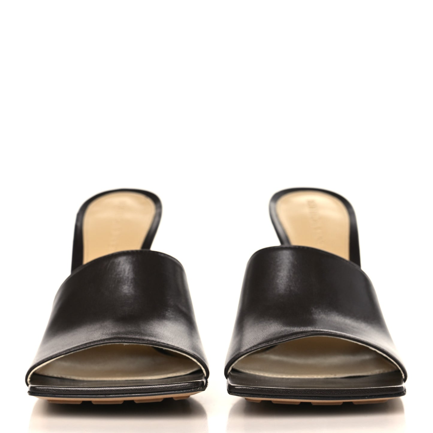 Lambskin Stretch Wedge 90mm Sandals 36.5 Fondant