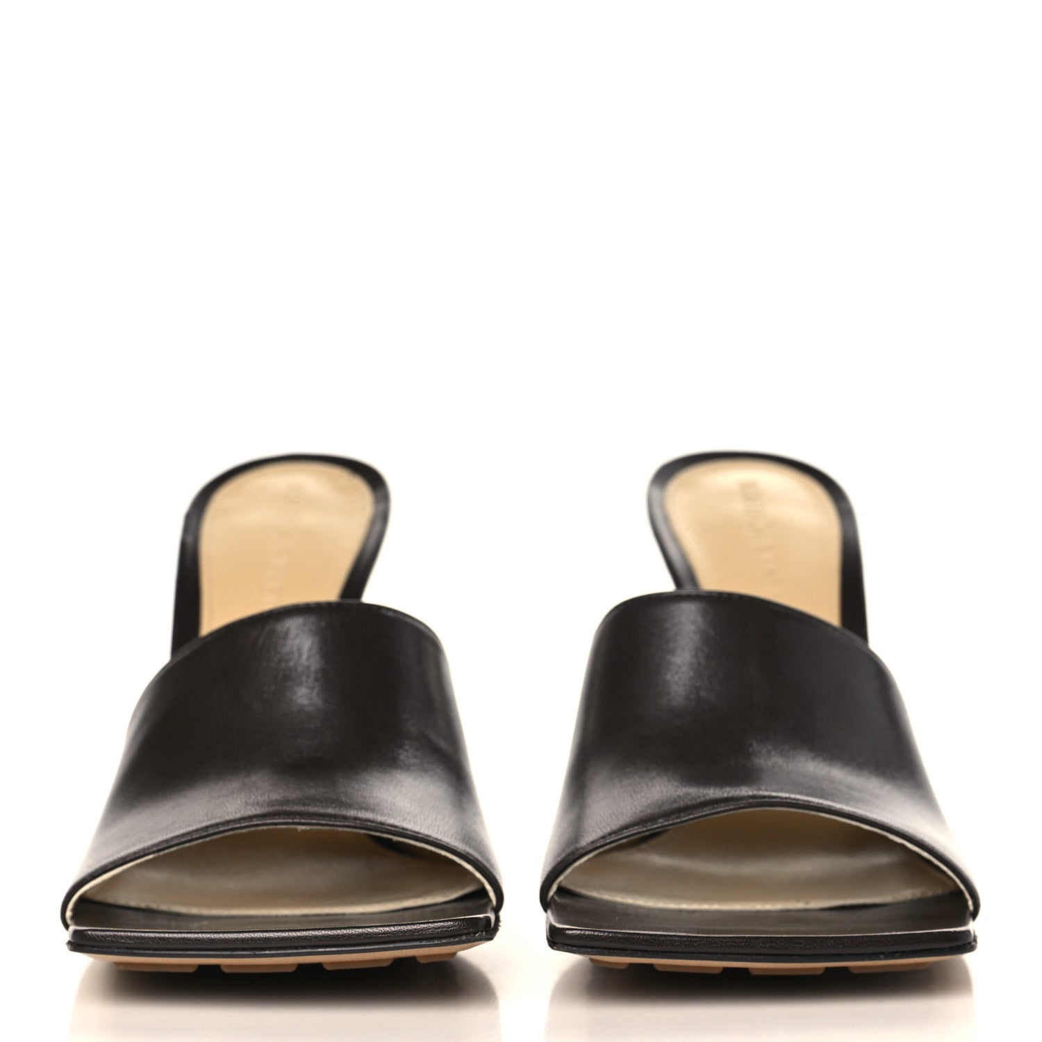 Bottega Veneta Lambskin Stretch Wedge 90mm Sandals 36.5 Fondant 2 of 9