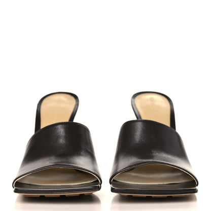 Bottega Veneta Lambskin Stretch Wedge 90mm Sandals 36.5 Fondant 2 of 9