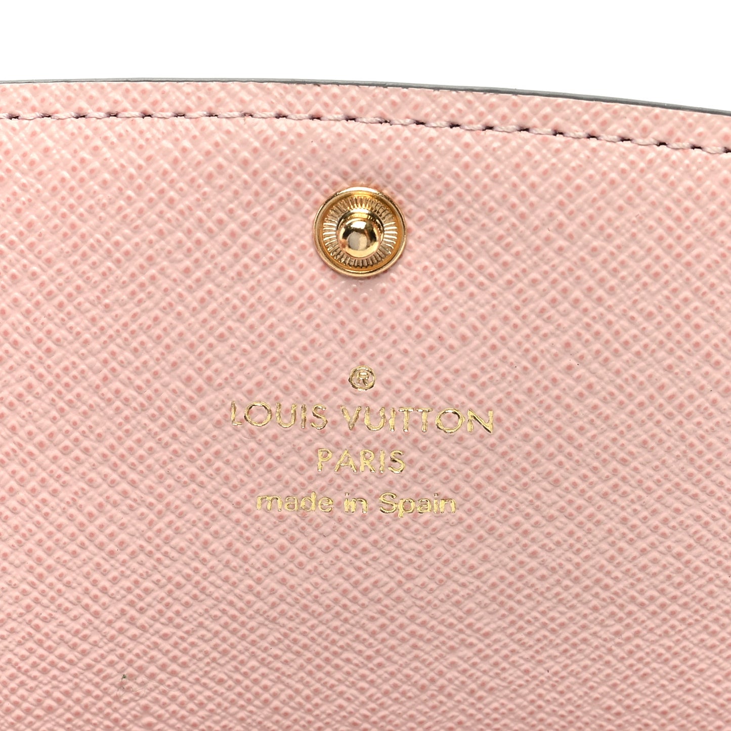 Monogram Emilie Wallet Rose Ballerine