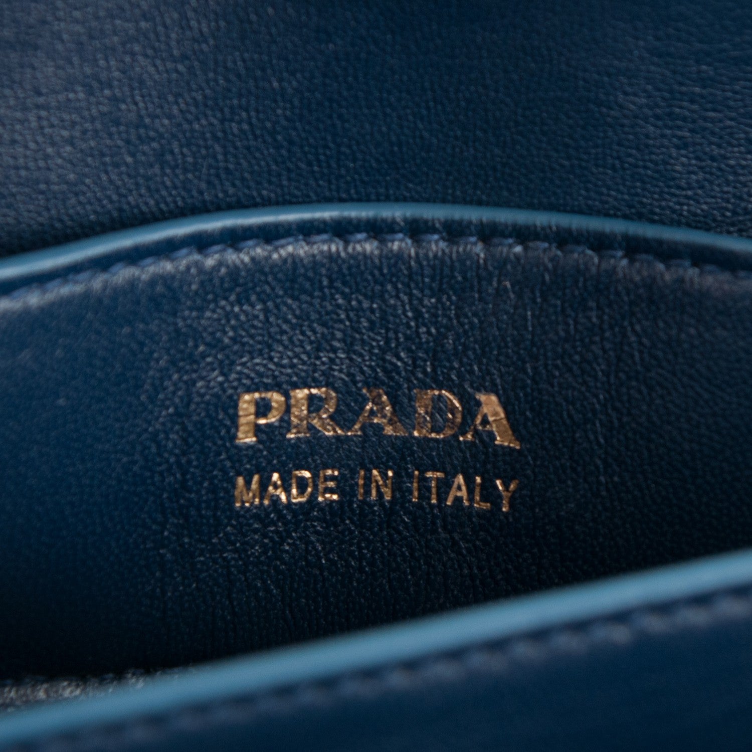 Prada Saffiano Cuir Medium Double Bag Mare Bluette 6 of 6
