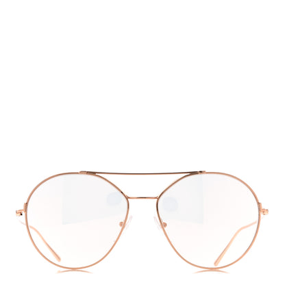 Prada Round Sunglasses SPR 56U Rose Gold 2 of 8