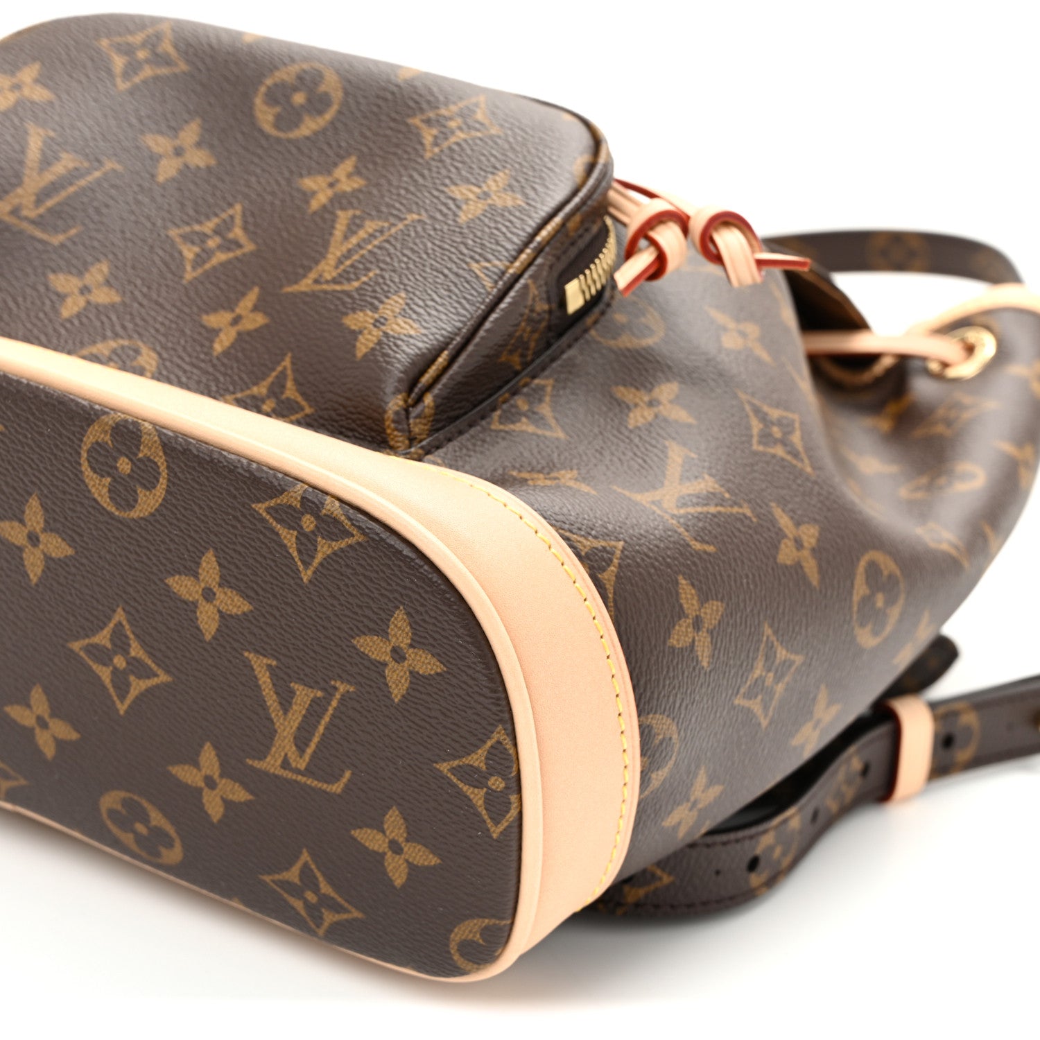 louis vuitton backpack montsouris monogram PM Brown Canvas Elite HNW Exceptional luxury staples Louis Vuitton LV Monogram Montsouris