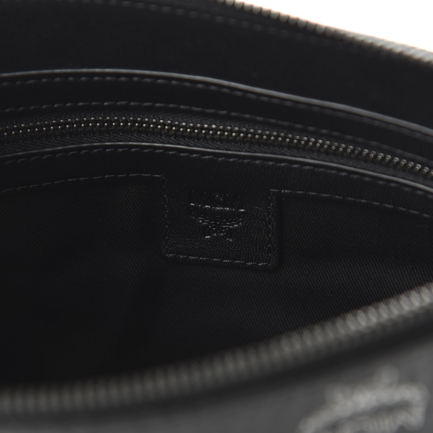MCM Skyoptic Visetos Crossbody Pouch Spectrum Diamond Black 8 of 9