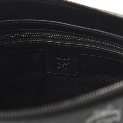 MCM Skyoptic Visetos Crossbody Pouch Spectrum Diamond Black 8 of 9